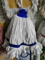 Ultra-fibre mop head round head plastic water suction ground mop head ultra-fine fibre rope suction mound bumpier cloth strip