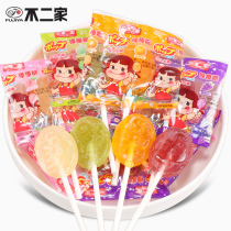 30pcs Fujiya Lollipop Fruit flavored Hard candy Childrens party candy Childrens food candy Bulk