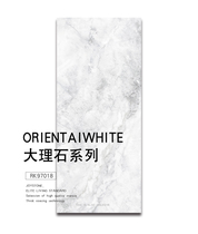 Nobel ceramic tile full cast glaze marble modern simple floor tile tridacid white RK97019M Actually home