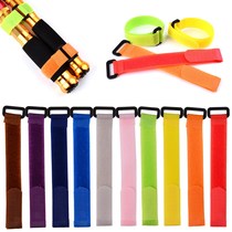 10 mixed color nylon tie rod belt 20cm tie rod belt Luya tie rod belt strap outdoor supplies