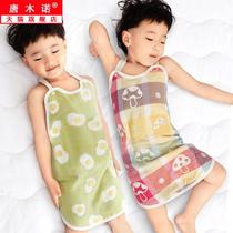 Childrens summer belly protection thin belly bag to prevent cold belly summer baby sleeping gauze children