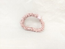 Spot Slip female real silk hair rope hair circle head rope leather band Zhang Xiaowei Lisa Shing Yi Jennie the same limited edition