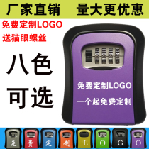 Decoration password key box construction site cat's eye key warehouse key company cat's eye storage metal customization