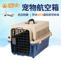 Air China standard air box dog cat shipping box air box portable car pet cage pet air box