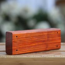Ode to the ancient and modern mahogany square instrument Bangzi opera bang bass Clapper