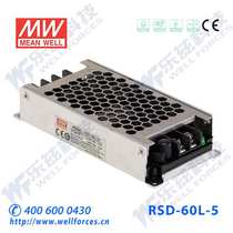 RSD-60L-5 Taiwan Meanwell 60W 18 ~ 72V variable 5V12A DC-DC switching power supply) 24V48V