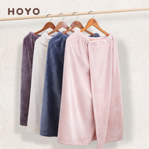 Japanese hoyo very fine fiber bath skirt women can wear can be wrapped adult soft absorbent quick-drying chest bath towel