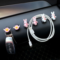 Car seat back adhesive hook car interior interior front and rear seat rear sticky storage cute cartoon car supplies women