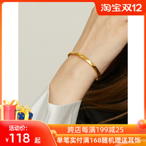 LARAINE YIN original geometric bracelet niche exclusive thin luxury luxury open ins Wind bracelet girlfriends