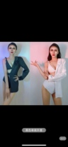 Two Studio GOGO Costume Female Lead Dance Sexy DS Performance Dress dj Atmosphere Singer Jazz Dance Suit