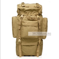 Outdoor rucksack 65L mens and womens shoulder mountaineering bag multifunctional waterproof travel large capacity backpack