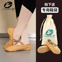 danzbaby professional ballet shoes childrens white dance shoes womens soft-soled summer dance cat claw shoes practice shoes