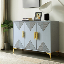American light luxury entrance cabinet Modern simple living room storage storage dining side cabinet Bedroom decoration shoe cabinet Home wall