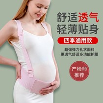 Pregnant women with abdominal belt season thin belt in the second trimester with belt in the third trimester 1004