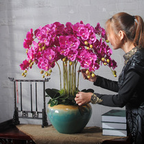 Large Butterfly Lann Floral Hotel Lobby Furnishing Flower Simulation Flower Living Room Decoration Flower Pendulum company Front Desk Fake Flowers