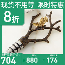 Domestic spot Michael Aram Golden butterfly Ginkgo grape wine stopper Champagne sealed wine stopper