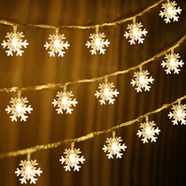 Lantern flashing lights string lights full of stars Christmas decorations scene decoration hanging Christmas tree pendant atmosphere dress