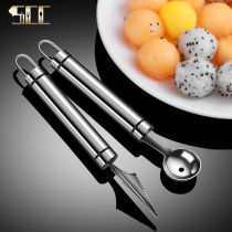 Round spoon digging fruit ice cream ball digging spoon watermelon spoon round ball digging round ice cream