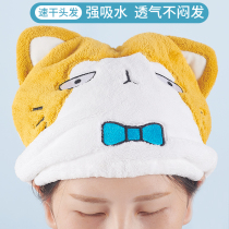 Childrens dry hair hat girl 2021 new shampoo bag headscarf artifact quick drying shower cap super absorbent baby cute
