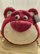 Di xx Paradise Toy Story Strawberry Bear Laosu Bear cute big head shape doll pillow Strawberry flavor