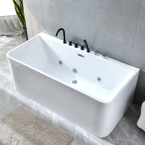 Home bathtub Adult Independent Bathtub Acrylic Small bathtub Small family Type surfing thermostatic bath