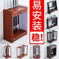 Club cabinets club supplies put on the billiard club rack billiards bar rack Billiards Hall billiard supplies