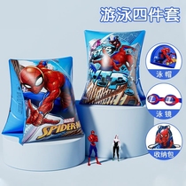 Spider-Man water sleeve childrens arm ring infant baby swimming floating sleeve hand floating swimming ring beginner swimming equipment