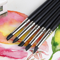 Fabiano silicone pen left white liquid special pen silicone pen watercolor oil painting acrylic gouache modeling pen 5