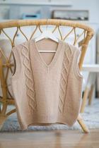 Sylma vest vest Rod needle text translation weaving diagram non-physical photo Remarks mailbox