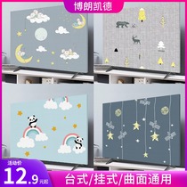 TV cover new TV set cover dust cover Home wall-mounted liquid crystal TV cover boot up not to take 55 inch