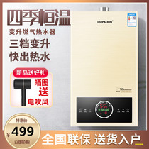 oupaixin Oupaixin Constant Temperature Gas Water Heater Liquefied Gas Natural Gas Artificial Gas Water Heater 12 litres