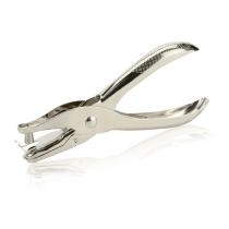 Platinum beauty single hole round hole punch Hand-held loose-leaf paper binding punch pliers Manual metal punch machine Stationery hand account punch