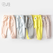Baby Pants Pure Cotton Baby Boy Summer Slim Fit Mosquito Pants 0 1 Year Old Newborn Summer Dress Woman Foreign Air pant pants