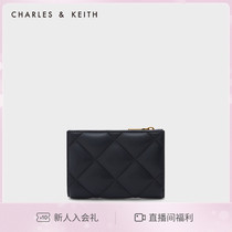 Hot product return CHARLES&KEITH LADY BAG CK6-50770524 MINI MAGINGER WALLET CARD BAG
