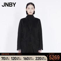 (Same model in shopping malls) JNBY Jiangnan Clothes 21 Winter New Woolen Coat Fashion Medium Long Slim 5L9813050