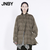 (Shopping mall same) JNBY Jiangnan cloth 21 winter New Products coat stand collar long 5LA801030