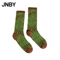 (Shopping mall same) JNBY Jiangnan cloth 21 autumn new socks fashionable casual high tube 7L8N20170