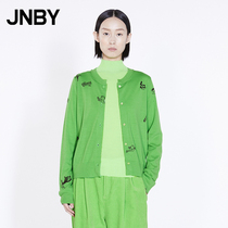 (The same as the mall)JNBY Jiangnan commoner 21 autumn new sweater long-sleeved round neck H-type 5L7391570