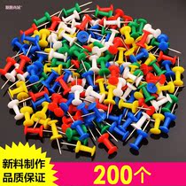 Color I-shaped Nail Big Head Press nail painting small push nail cork board Photo Wall small nail creative art diy push nail