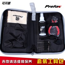 Flagship store Prefox Folk Guitar Maintenance Kit Guitar Cleaning and Chord Changing Wrench Repair Wrench Kit Set