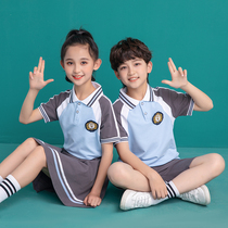Primary school school uniform set Spring and autumn new British sports style boys and girls first grade admission childrens class clothes
