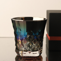 Japanese original Japanese Titanium Black Diamond whiskey Luo Cup wine wine creative men gift