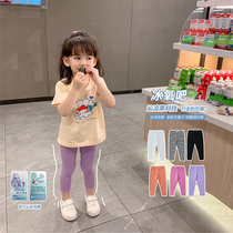 Baby hit bottom pants 2021 new spring autumn baby boy little baby long pants baby children Korean version breathable girl pants
