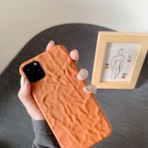 Warm winter pumpkin color for Apple 13 phone case iphone11Pro all-inclusive x xsmax xr 7 8 soft shell