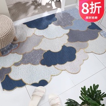  Home mat can be cut net red silk ring doormat door mat door wear-resistant foot mat household outdoor mat door carpet