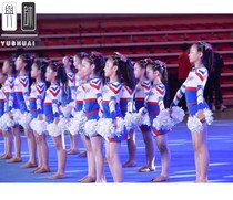 Children's cheerleading clothing cheerleading team uniform primary and secondary school students' sports meeting men's and women's performance clothing competitive competition performance clothing