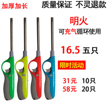 Igniter Gas stove kitchen gas extended handle open flame candle barbecue long mouth lighter ignition stick gun