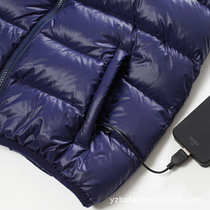 Electric heating vest women winter cotton warm vest USB charging carbon fiber heating clothes horse clip