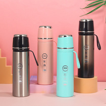 New stainless steel vacuum insulation Cup for men and women portable rope business office water cup creative fashion water Cup