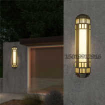 Outdoor Imitation Cloud Stone Wall Lamp Waterproof Villa Hotel External Wall Lamp Custom Chinese Courtyard Lamp Real Estate District Wall Lamp